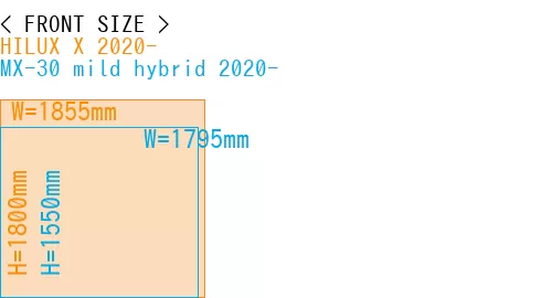 #HILUX X 2020- + MX-30 mild hybrid 2020-